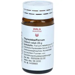 THYREOIDEA/Ferrum Globuli 20 g