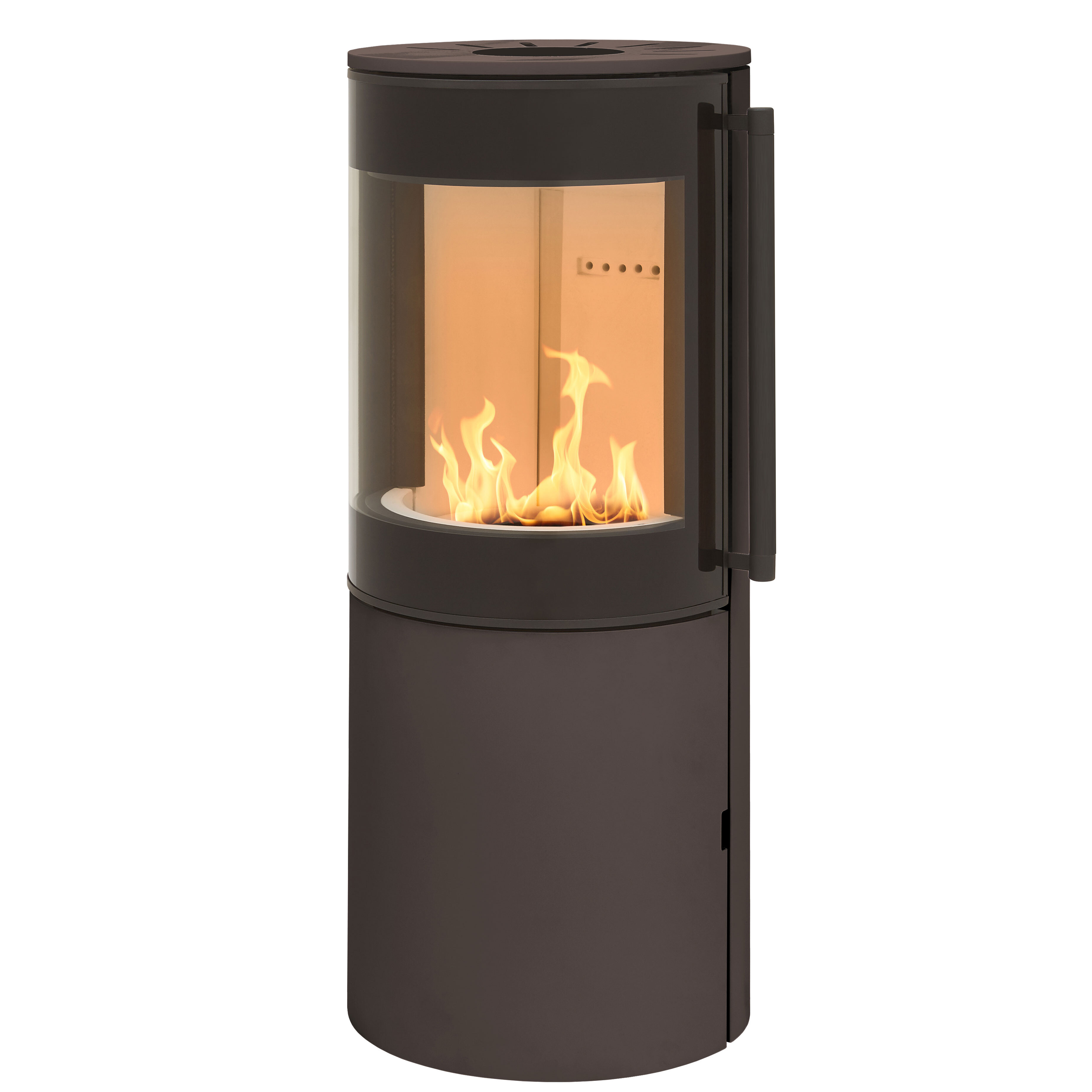 H&M Kaminofen MONO 3.0 Stahl-braun
