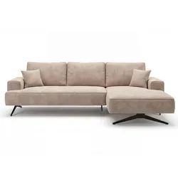 ECKSOFA Leto Beige Rechts