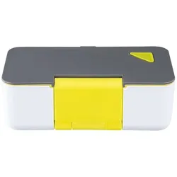 Haushalt International Lunchbox mit Handyhalterung Brotdose mikrowellengeeignet