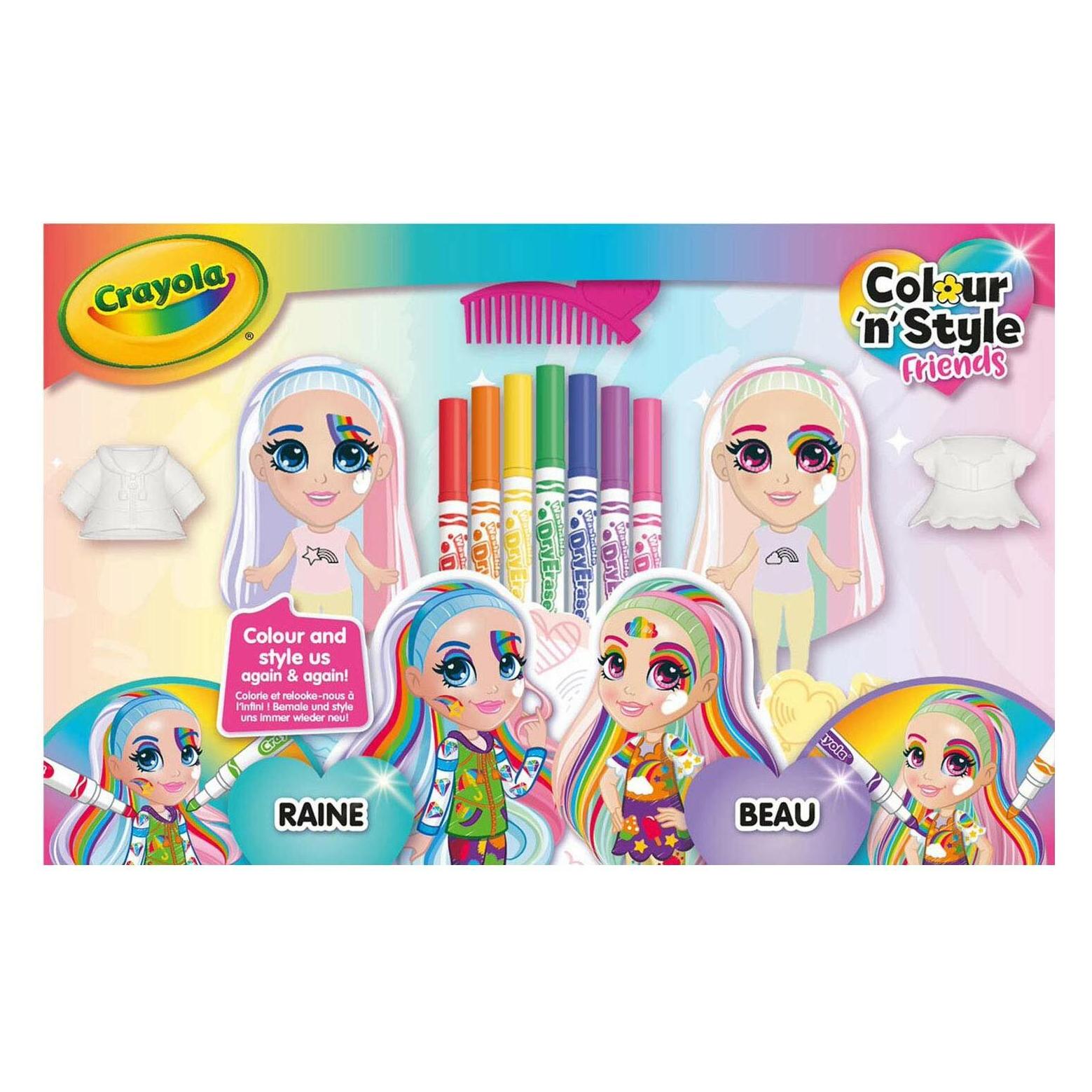 Crayola Color n Style Rainbow Twins Färbung (?919200.006)