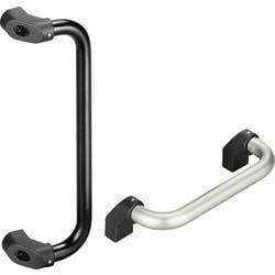 Rohde M3-20.A400.11 Maschinengriff Schwarz, Silber (L x B x H) 430 x 20 x 62 mm 1 St.