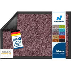 Floordirekt Schmutzfangmatte Rhine, 120 x 300cm, lila
