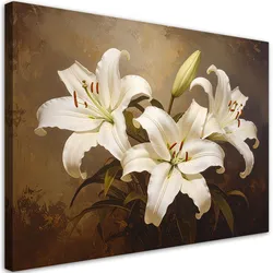 LEINWANDBILD Blumen 30x20cm
