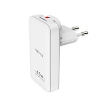 45W DUAL slim USB-C Ladegerät GaN EU / US weiß