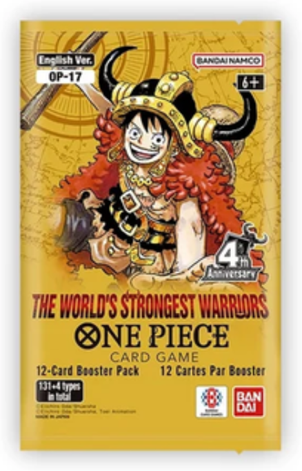 One Piece The World's Strongest Warriors Booster Pack (OP17)