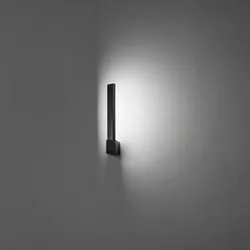 ELLE Schwarze verstellbare neigbare LED-Wandleuchte 14W Perenz