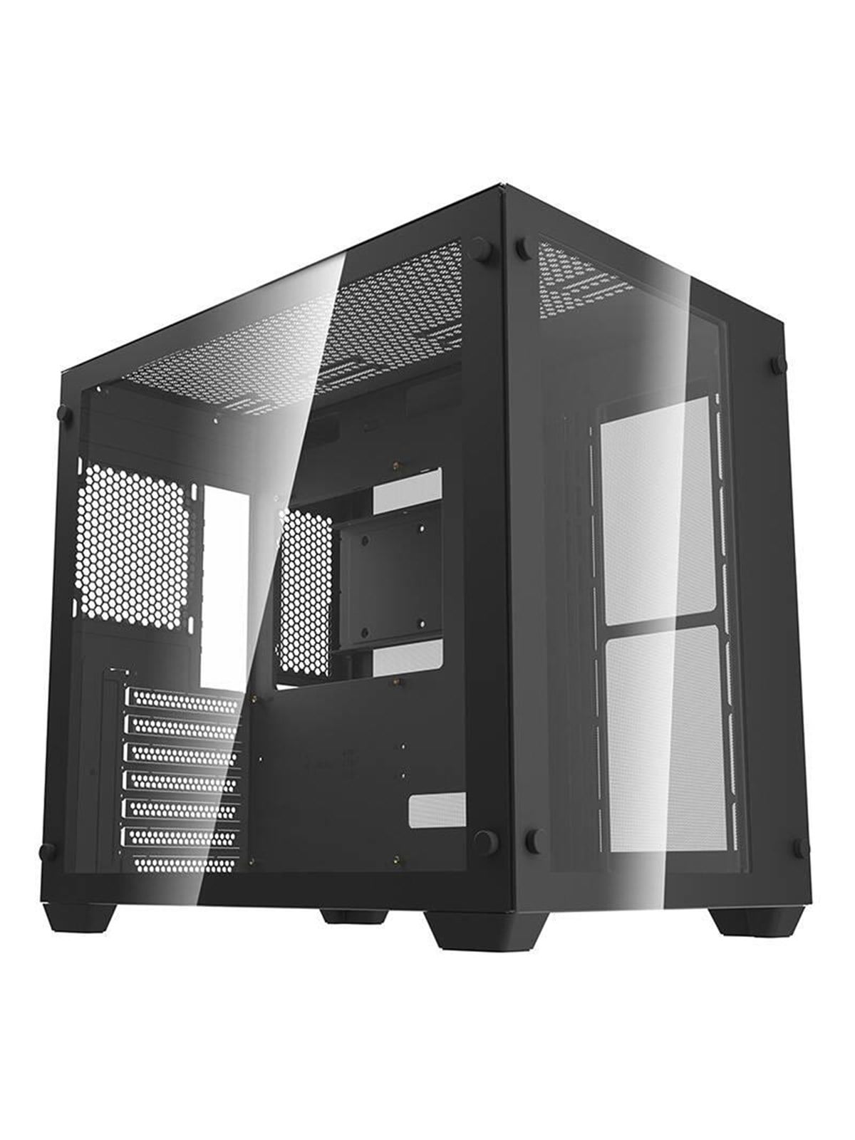 Darkflash Computer case C285 (black) - Gehäuse - Miditower - Schwarz