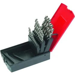 Cimco, Bohrereinsatz, Spiralbohrer-Sortiment, 25 Stück, 1-13 mm Durchmesser, steigend um 0,5 mm
