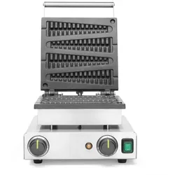 HENDI Waffeleisen ‚Lollipop’ 230V/1750W, 314x417x(H)229mm