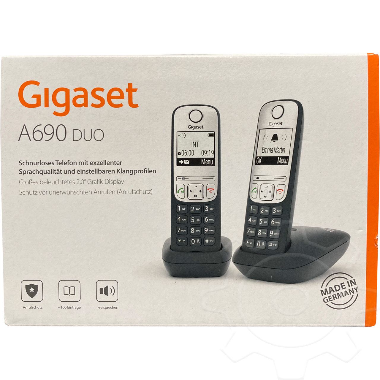 Gigaset A690 Duo schwarz