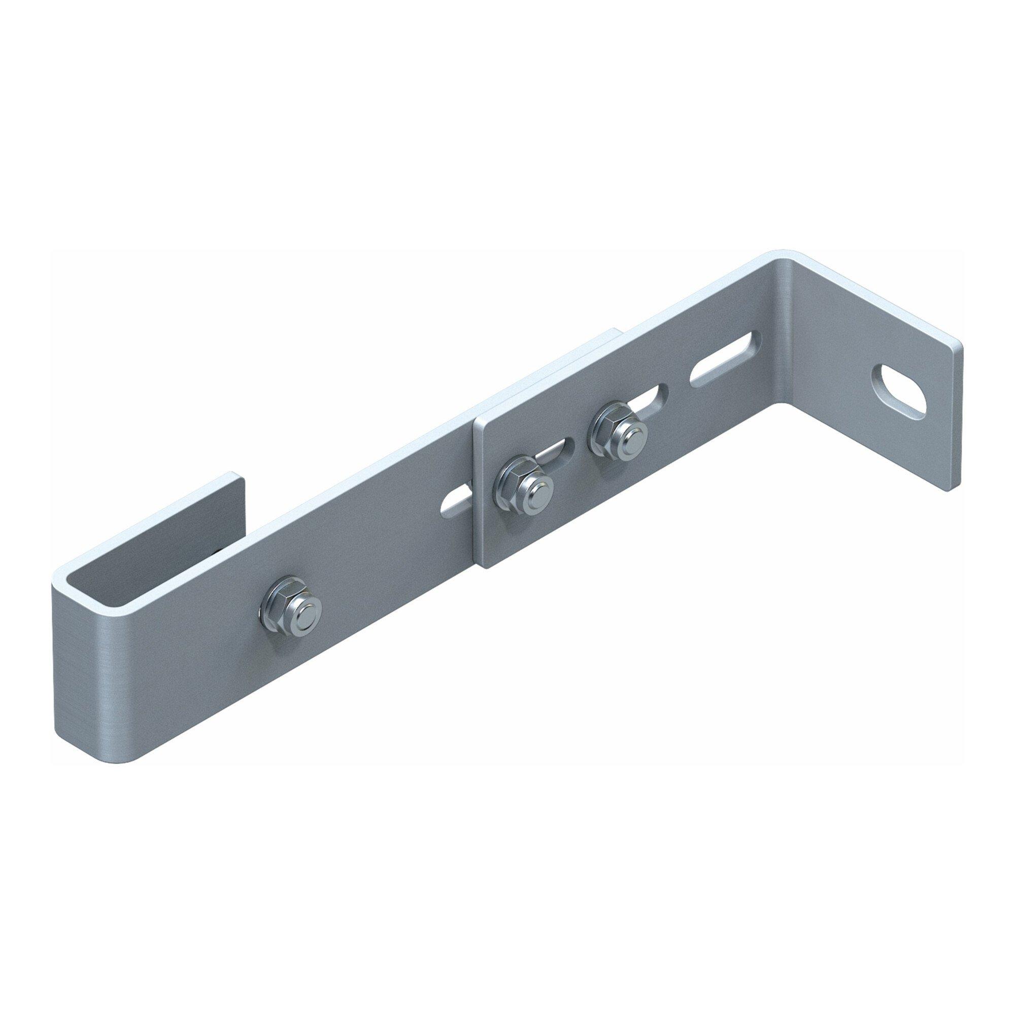 ZARGES Wandhalter verstellbar 200 - 275 mm Stahl verzinkt (43252)
