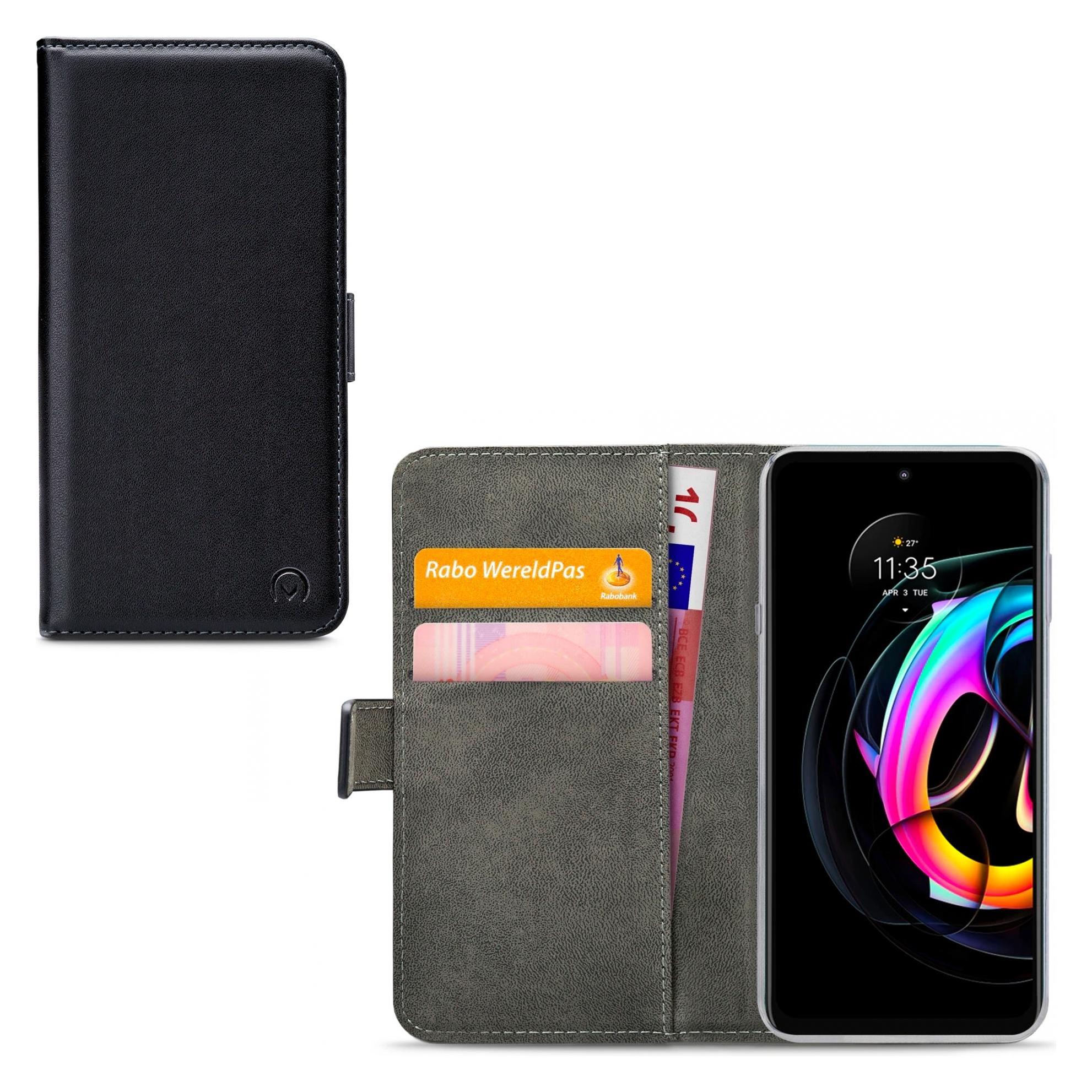 Mobilizera Mobilize Classic Gelly Wallet Book Cover Til Motorola Edge 20 Lite Sort (Motorola Edge 20 Lite) (27329)
