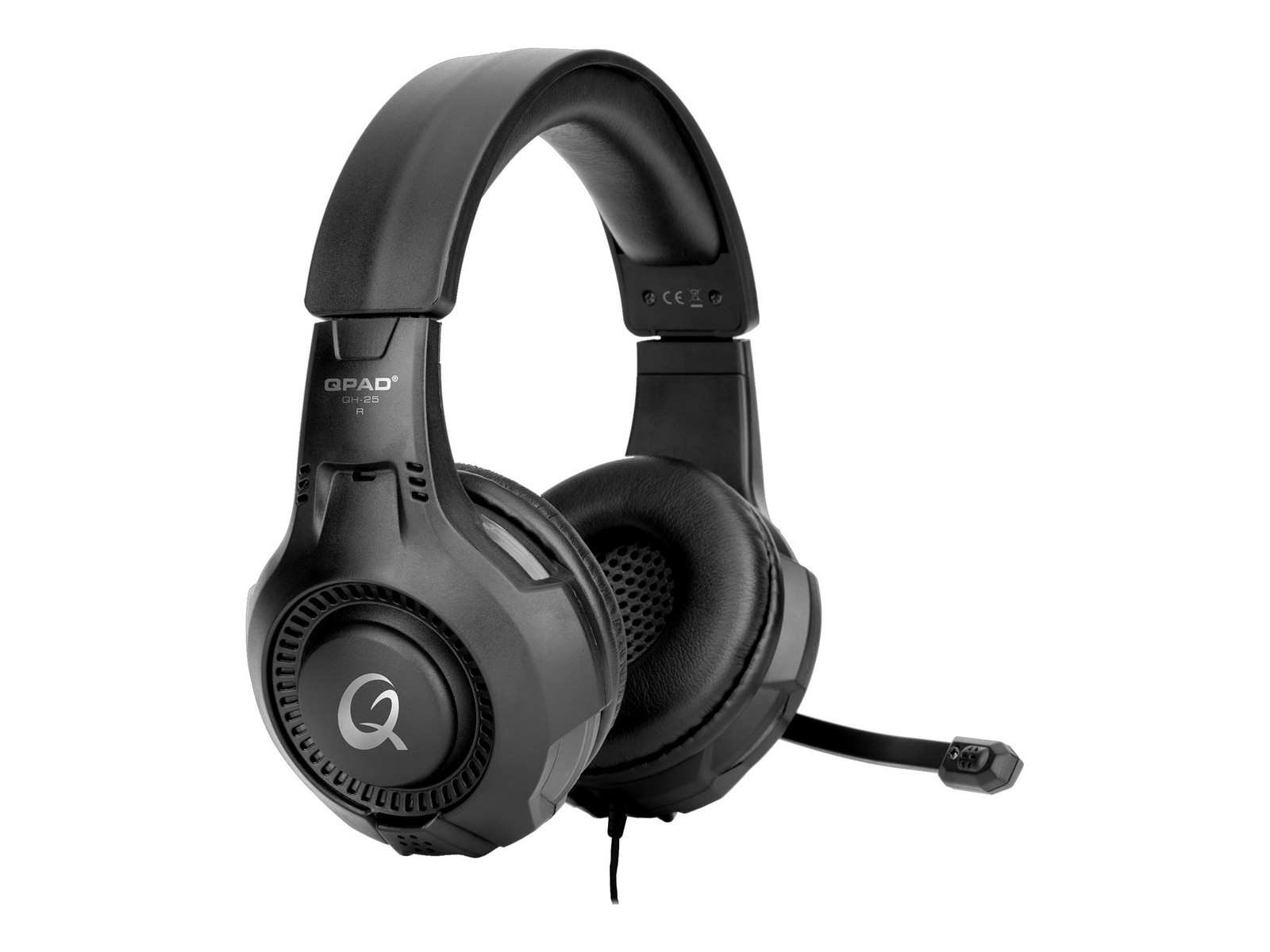 QPAD QH25 7.1USBPRO Gaming Headset met 3.5mm aansluiting