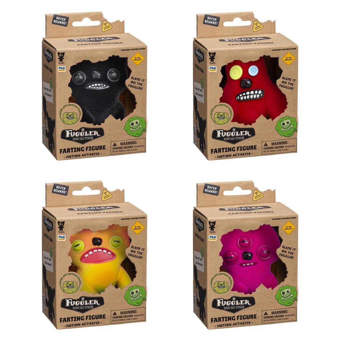 Magni Sammelfigur FUGGLER FUNNY UGLY MONSTER FARTING 4fach sortiert (39902)