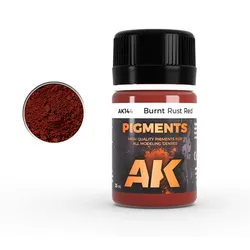 AK Pigmente Burnt Rust Red (71)