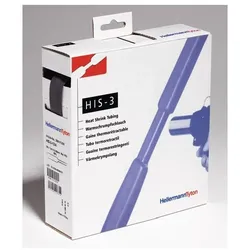 HellermannTyton Schrumpfschlauch HIS-3-12/4-PEX-BK