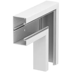 OBO 6274520 Flachwinkel 70x130mm Polyvinylchlorid reinweiß RAL 9010 GK-F70130RW