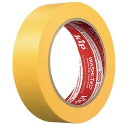 Kip, Klebeband, 48mm x 50m WASHITEC PREMIUM PLUS gelb Goldkrepp3308-48 (48 mm)
