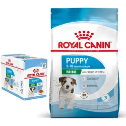 Royal Canin Mini Puppy 8kg + ROYAL CANIN Mini Puppy 12x85g