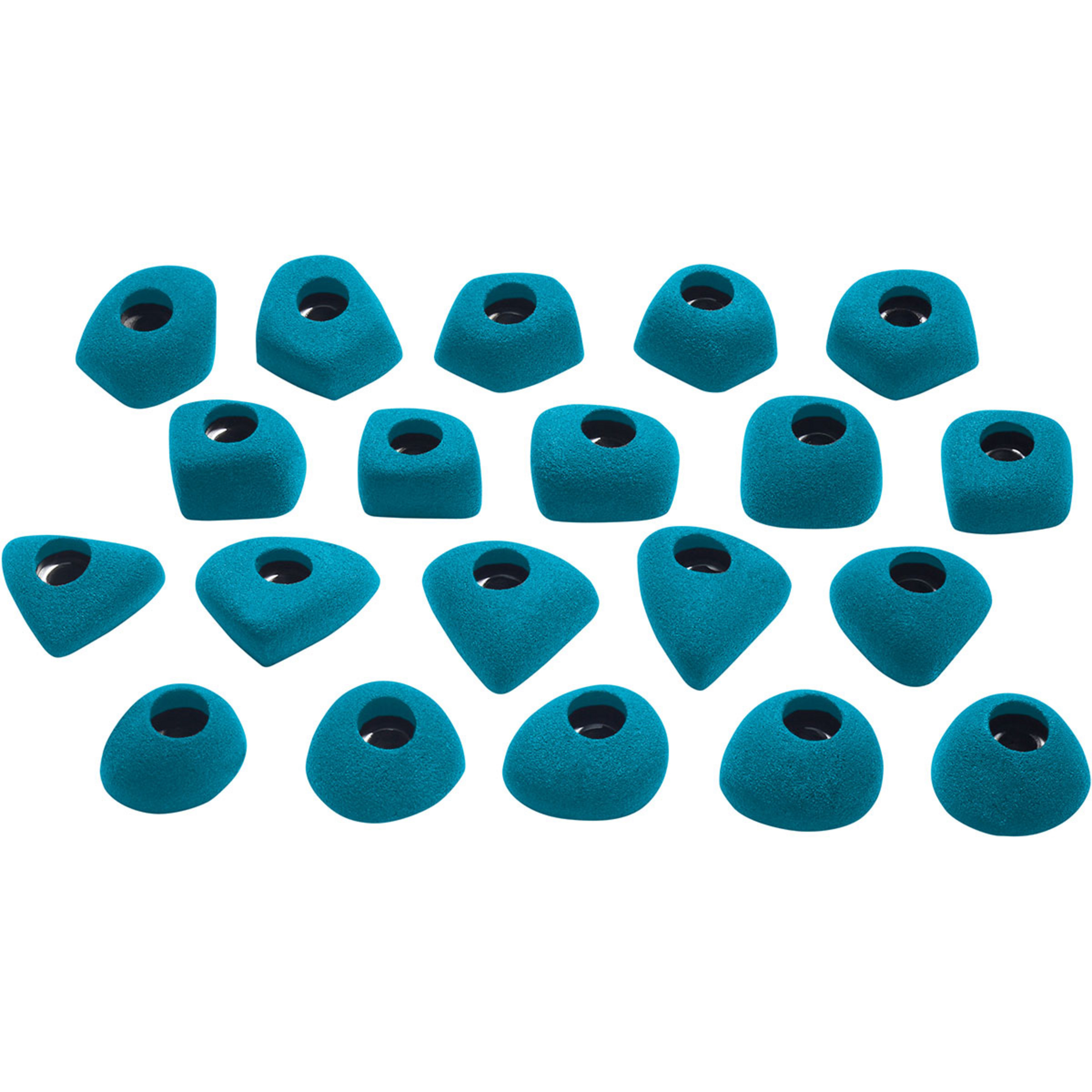 Ocun Footholds Trittset Klettergriffe blau Training & Fitness