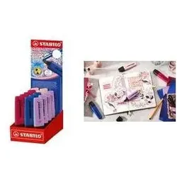 Stabilo, Marker, Textmarker BOSS ORIGINAL NatureCOLORS, 15er Display Keilspitze, Strichstärke: 2,0 (15x)