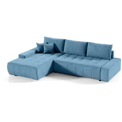 ECKSOFA Jonas 4 Sitzplätze Blau