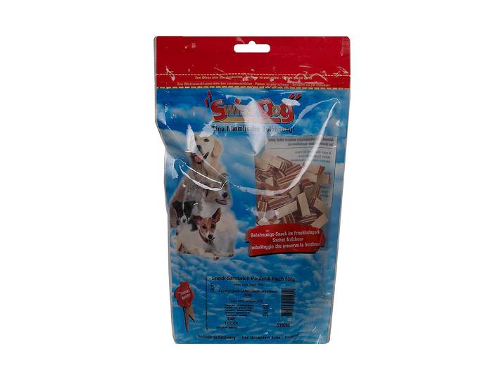 Snack Sandwich Poulet&Fisch 2 cm/500 g