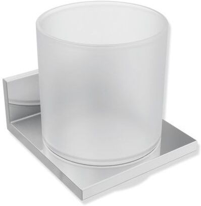 Hewi System 900 Q Glasbecher 900Q04.00040 chrom, mit Metall-Halter