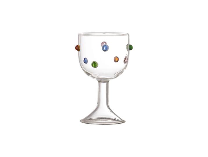 Bloomingville - Verre à vin Thalia - Transparent - Verre soufflé bouche