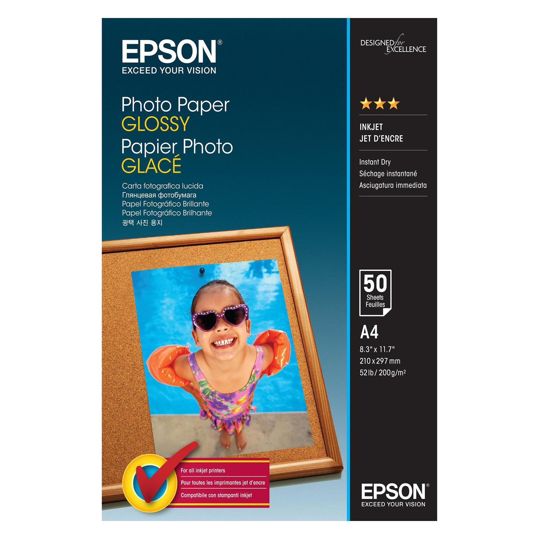 Epson Foto Papier (200 g/m², A4, 50 Stk.) (C13S042539)
