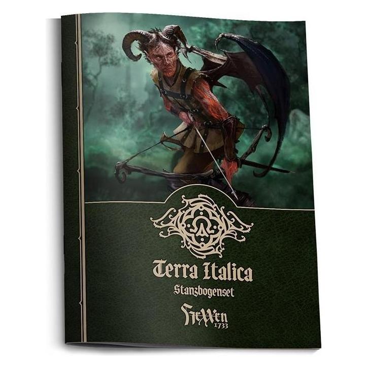 Ulisses Spiele HeXXen 1733 Stanzbogen Terra Italica - Monsterplättchen Italien (422258)