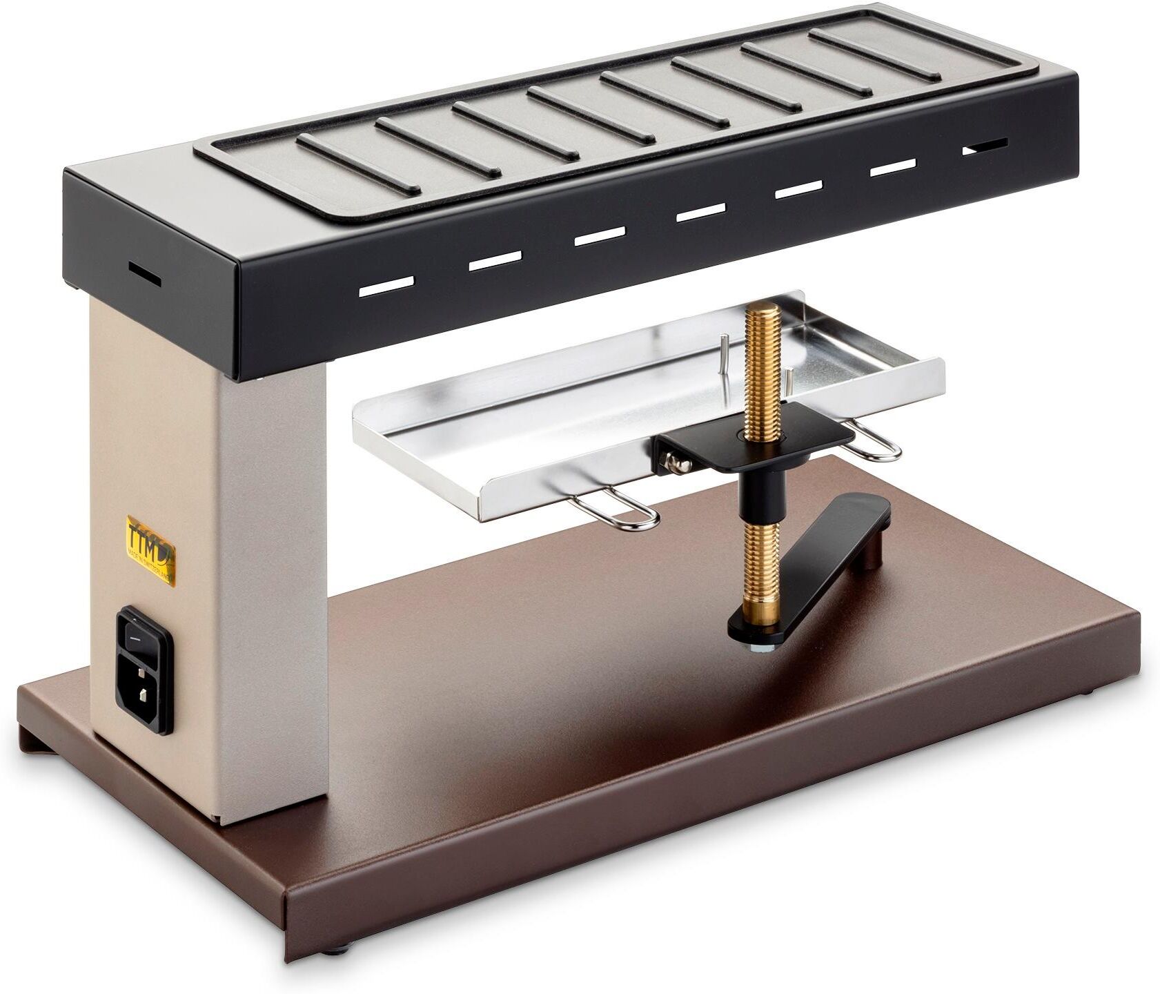 TTM Raclette "Convivial 100009", braun (bunt), H:22cm, Raclettes, Raclette bunt Einheitsgröße