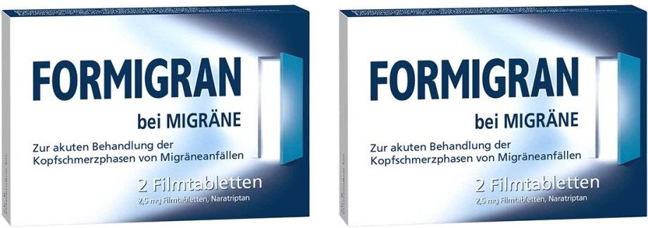 Formigran Schmerztabletten bei akuter Migräne