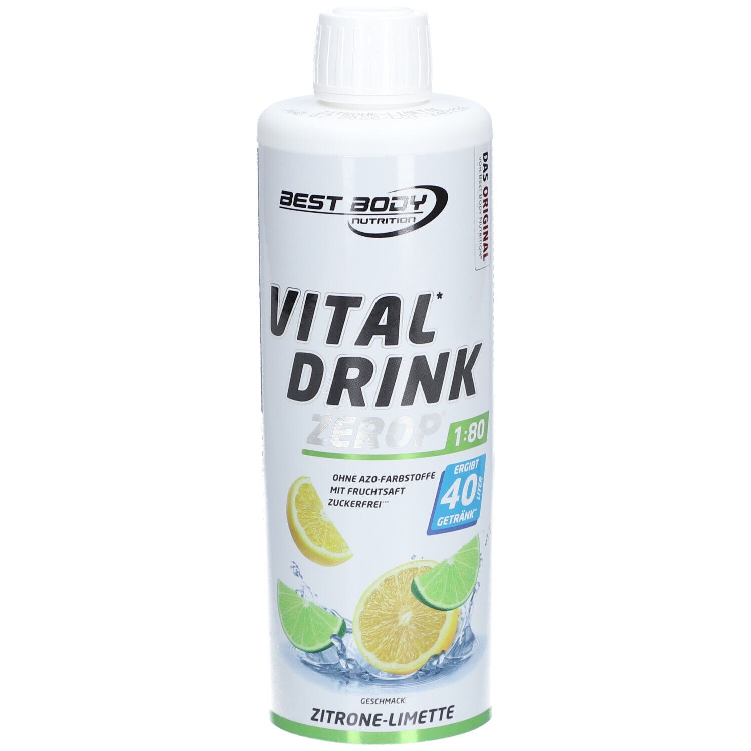 BBN Vital Drink Zitrone Limette 500 ml Konzentrat