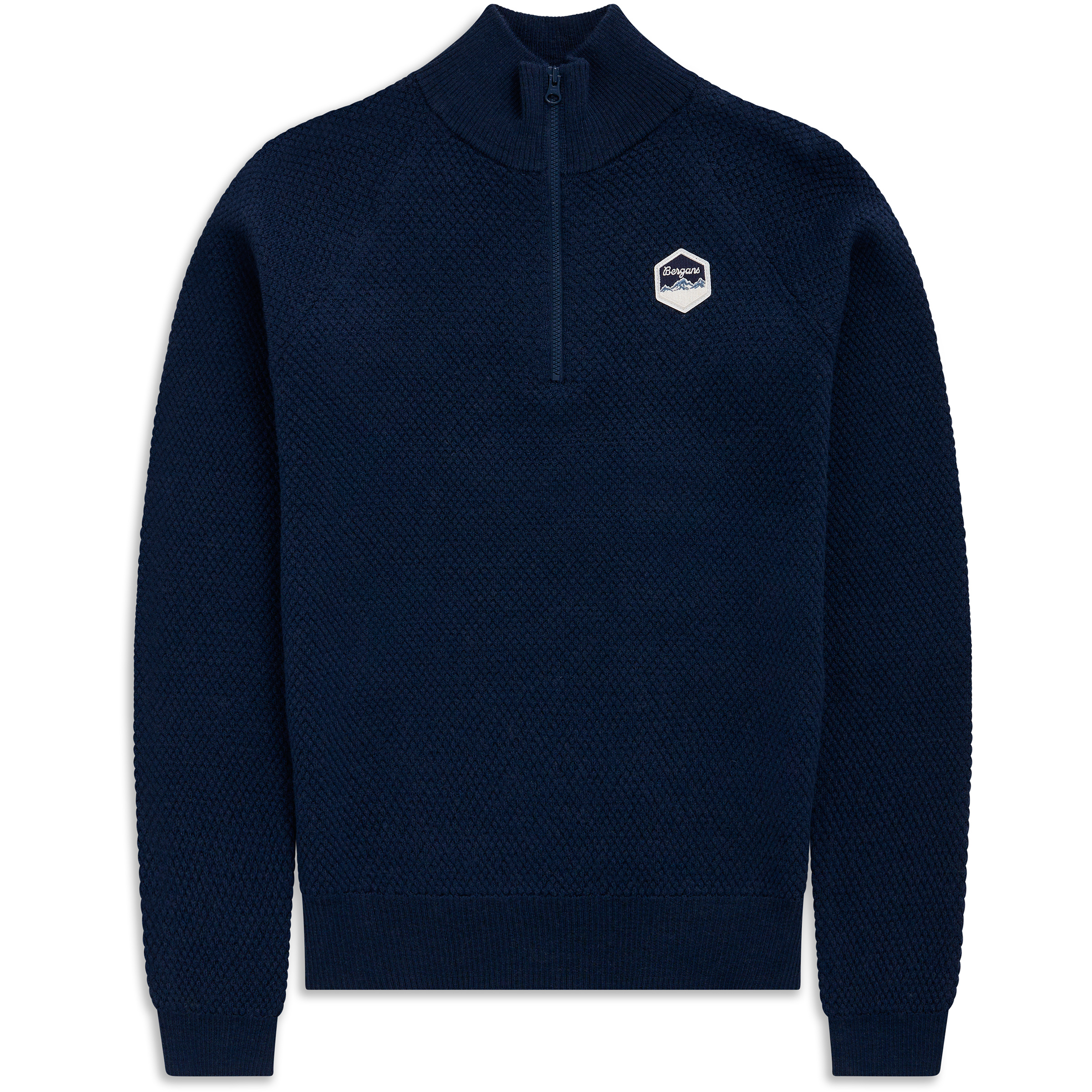 Bergans Fana Wool Kinder Pullover blau Größe 140 Lifestyle Schnell trocknend Merinowolle