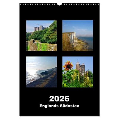 Englands Südosten 2026 (Wandkalender 2026 DIN A3 hoch), CALVENDO Monatskalender
