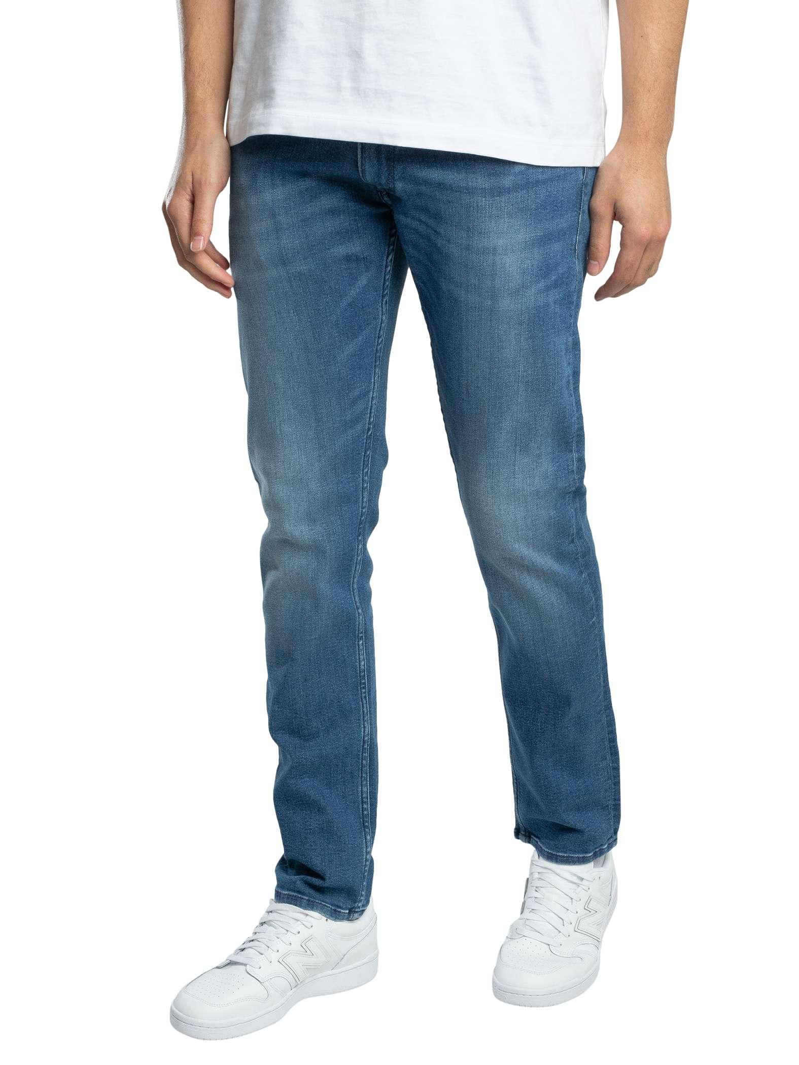 Replay Grover Straight Jeans, Blau