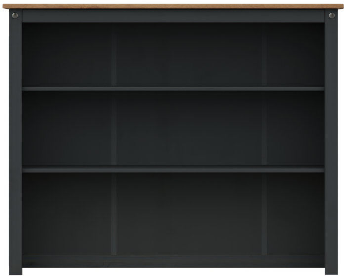Lily Manor 125cm Sideboard with Bar Hutch Grey 100cm H X 125cm W X 27cm D