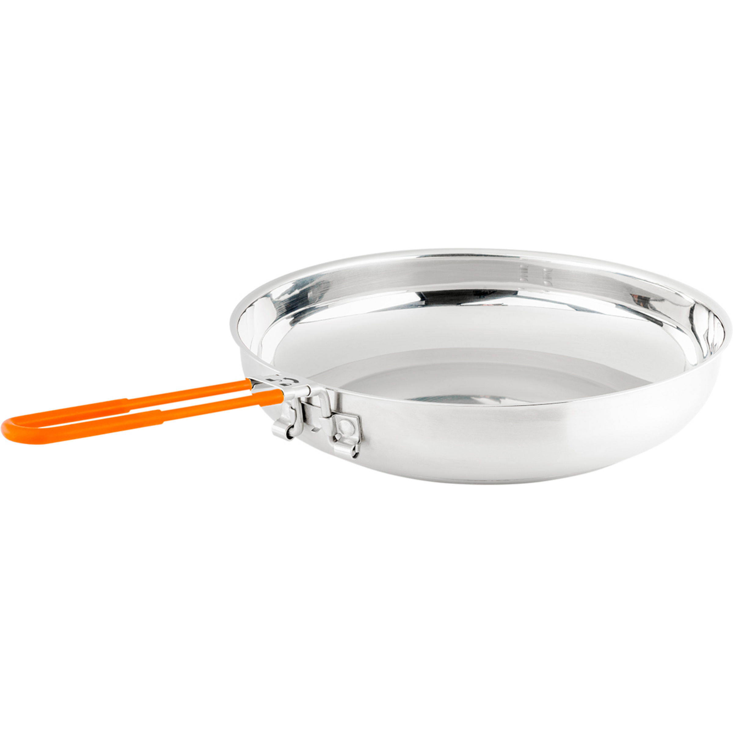 GSI Glacier Stainless Troop Bratpfanne Camping Kochgeschirr silber Camping