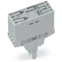 Wago 286-792 Optokopplermodul,Statusanzeige rot,grau 286792