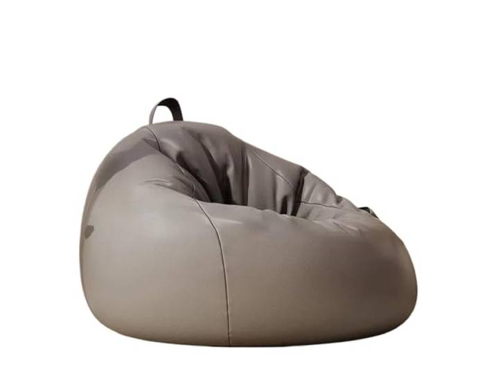 Xumh2024-3 Sitzsack Sitzsack-Stuhl, Lazy-Sofa, Einzelsitzgelegenheit for Wohnzimmer, Schlafzimmer und Lounge(Schwarz,Mittel)
