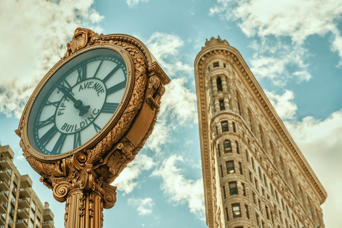 Papermoon "Flatiron New York" bunt B/L: 4,5m x 2,8m, Bahnen: 9 Stk.