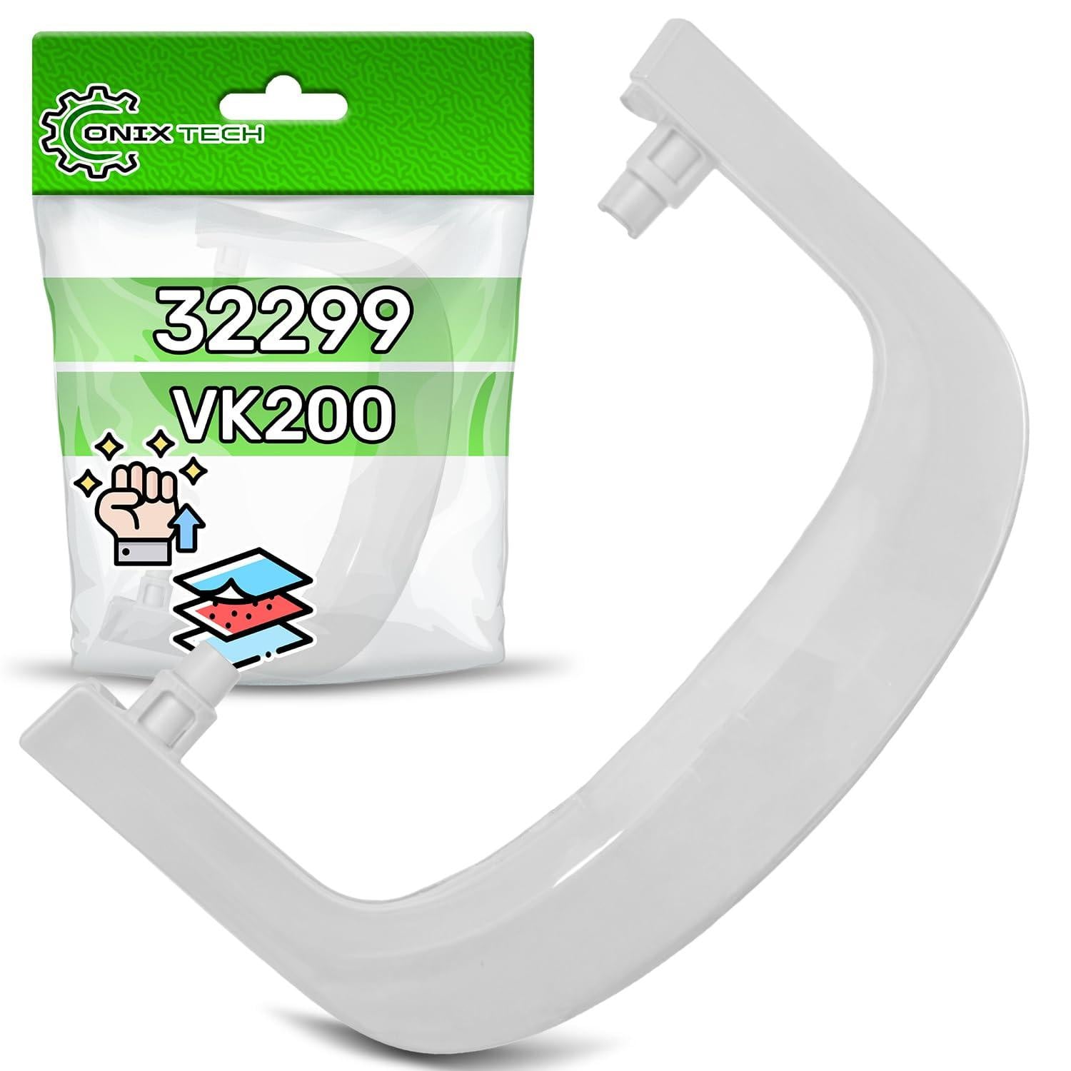 Dripio Stofzuigerhandgreep voor Vorwerk Kobold VK200, wit