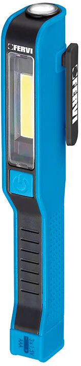 Fervi 0128A Torcia doppio LED tascabile e magnetica