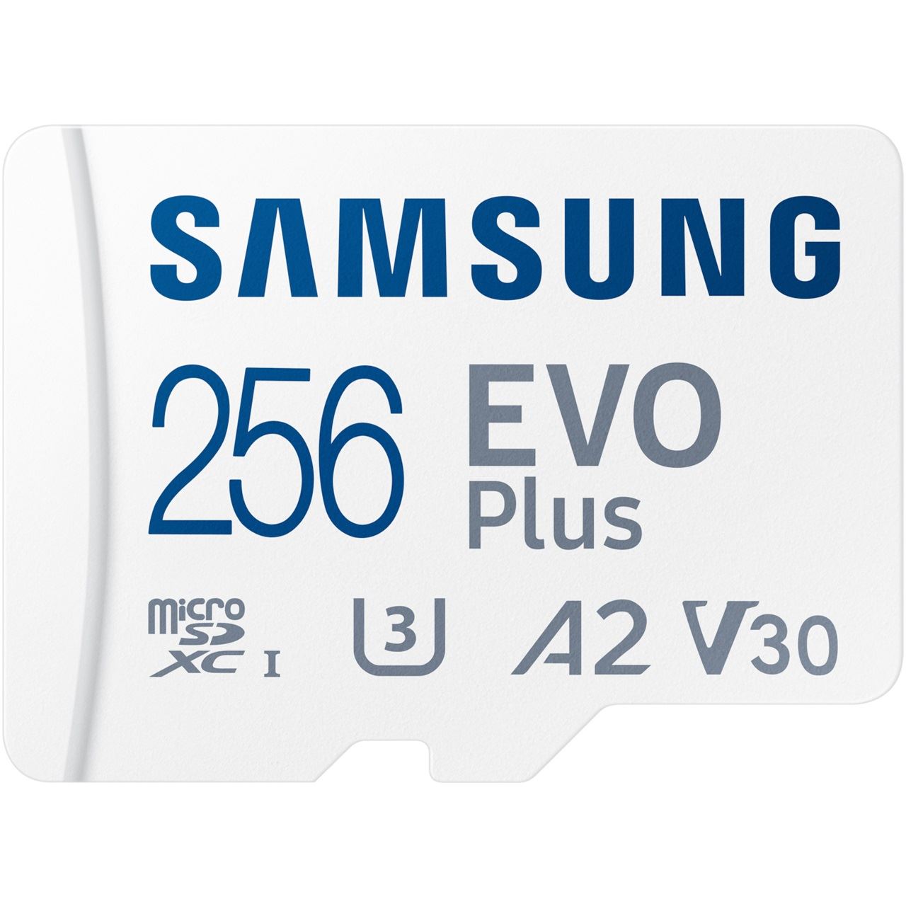 256GB Samsung EVO PLUS microSD 2024 inkl. SD Adapter Speicherkarte UHS-I U3 Full HD & 4K UHD 160 MB/s Lesen