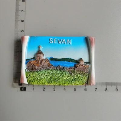Uplift Treasures Azerbaijan Baku 3D Fridge Magnet Souvenir sevan
