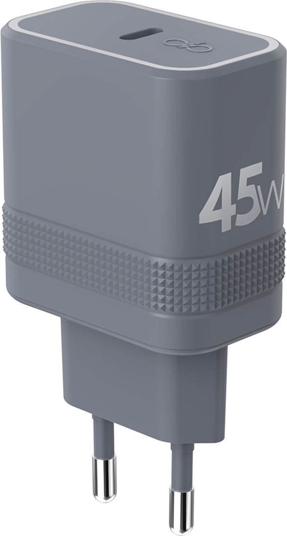 Force Power 45W USB-C UltraGaN universele oplader, grijs
