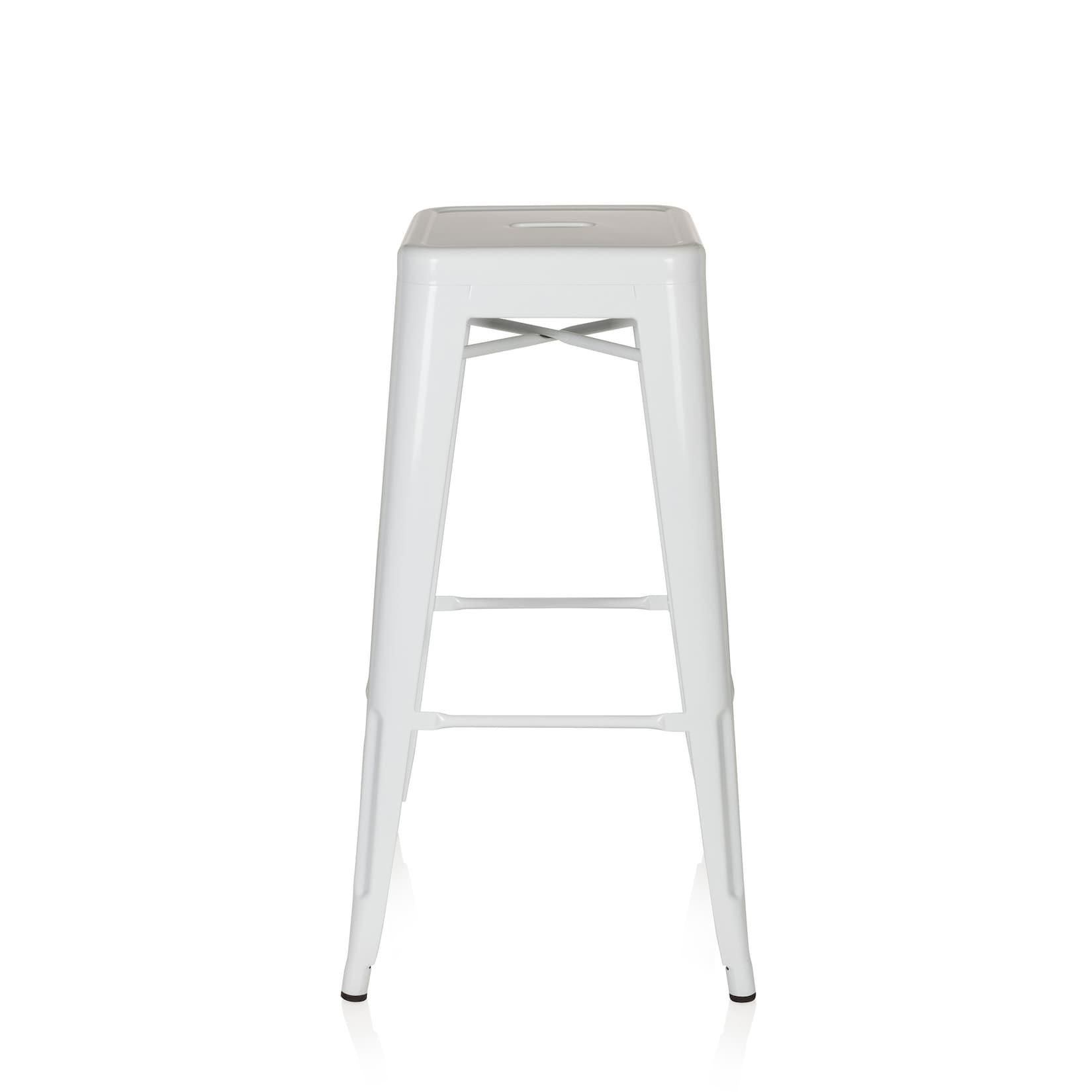 hjh OFFICE Barhocker VANTAGGIO HIGH Metall ohne Armlehnen