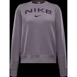 NIKE Damen Shirt W NSW PHNX FLC STD LOGO CREW, Größe L in Lila Lila